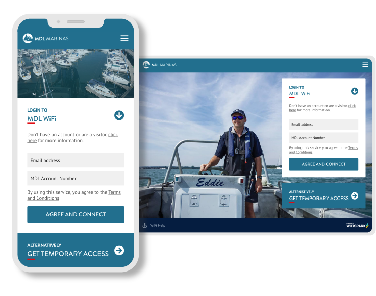 UI of the non-healthcare portal