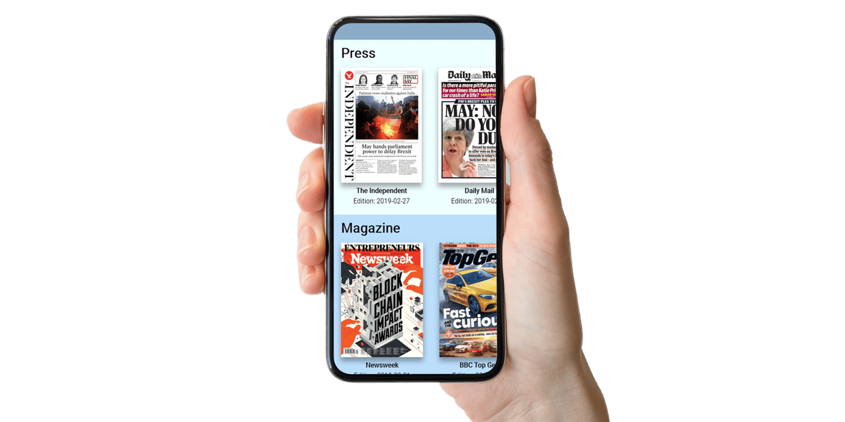 No more shared magazines and newspapers? No problem!